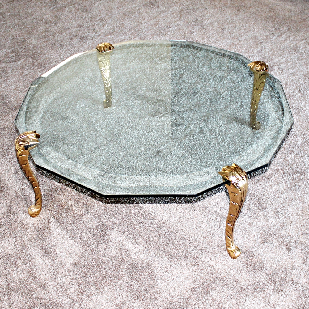 Glass Top Coffee Table