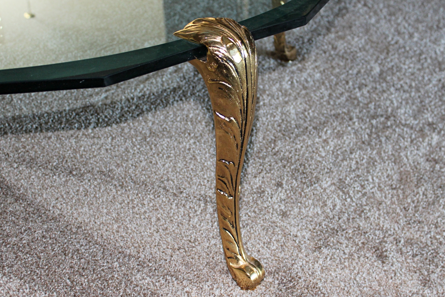 Glass Top Coffee Table