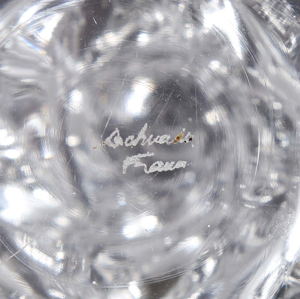 Hand Blown glass Christmas Trees