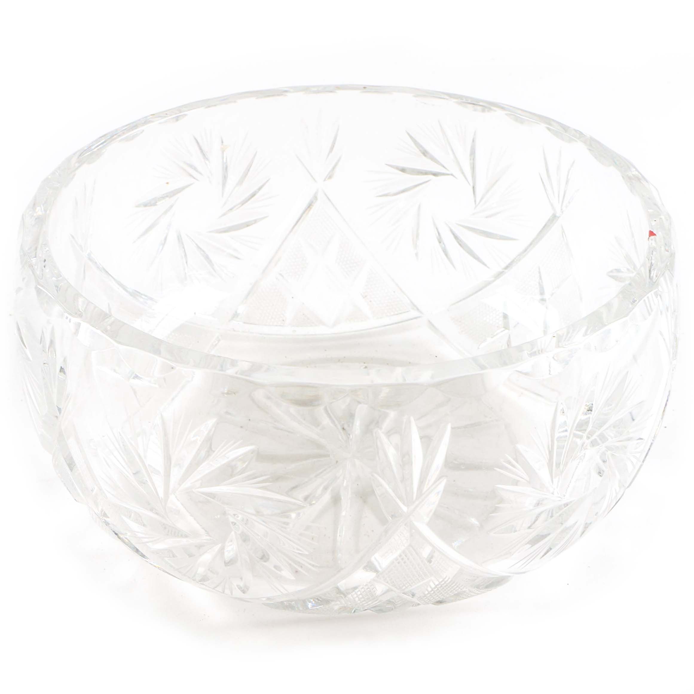Cut Crystal Bowl