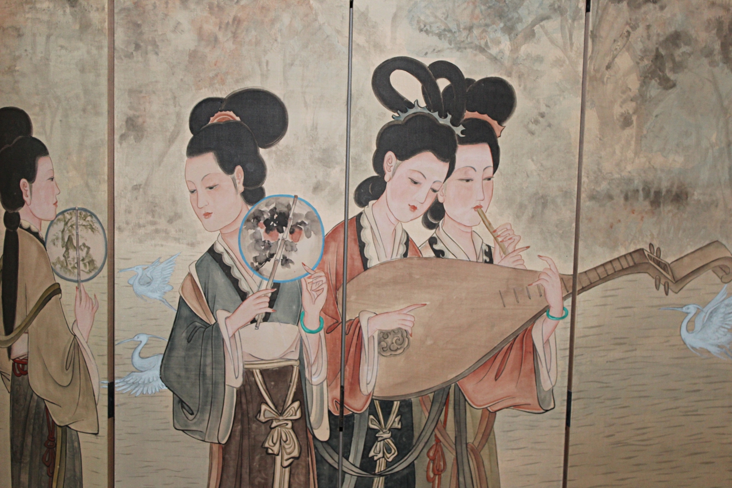 Chinese Inspired Folding Screen
