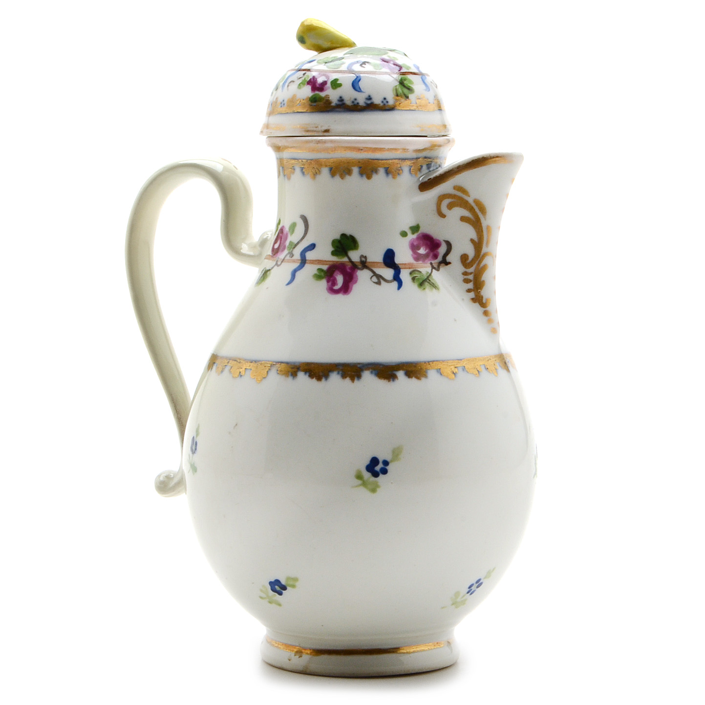 Antique Royal Vienna Porcelain Hot Water Jug