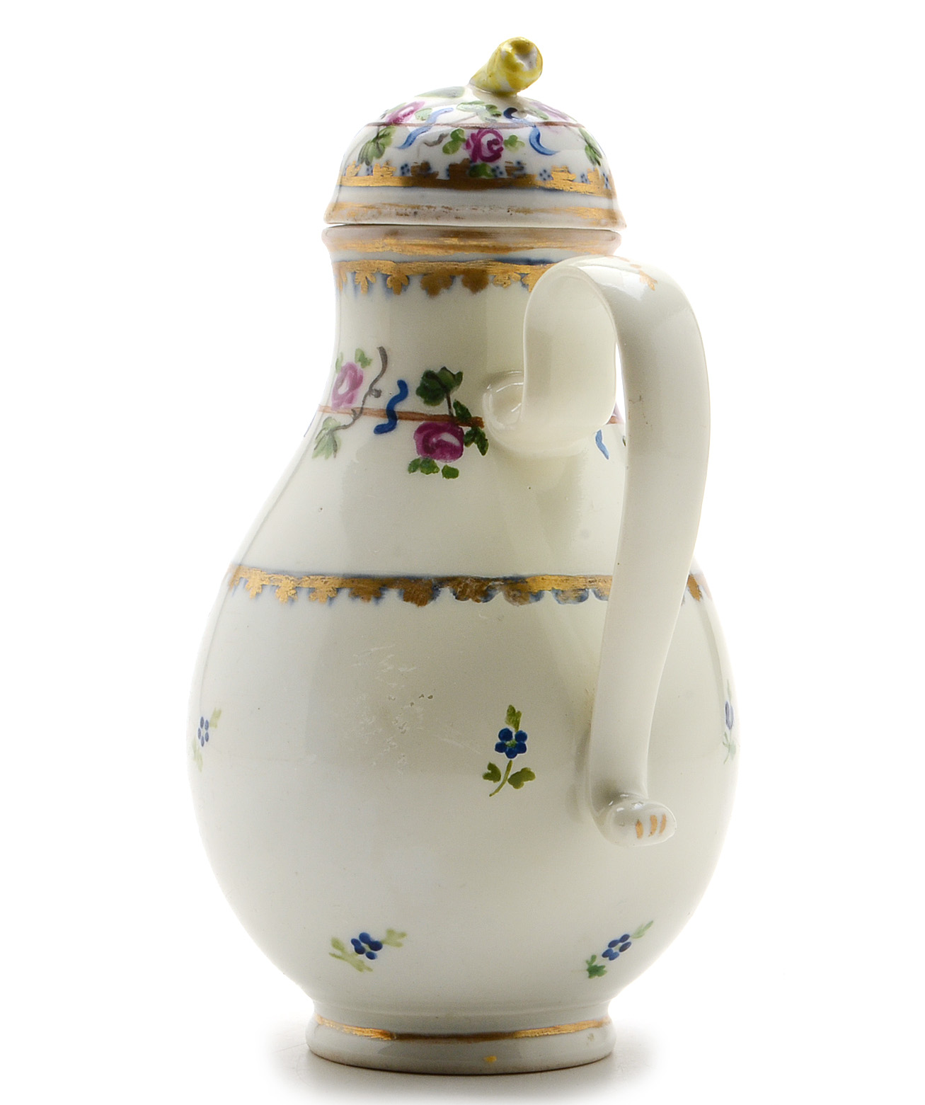 Antique Royal Vienna Porcelain Hot Water Jug