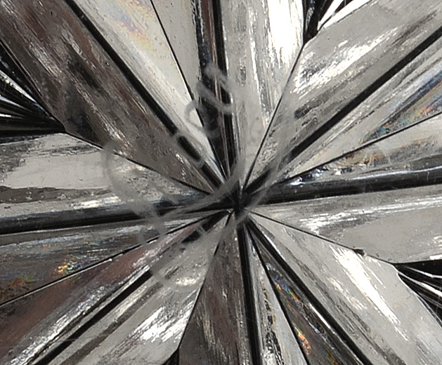 Two American Brilliant Period Cut Glass Libbey Bon-Bon Dishes