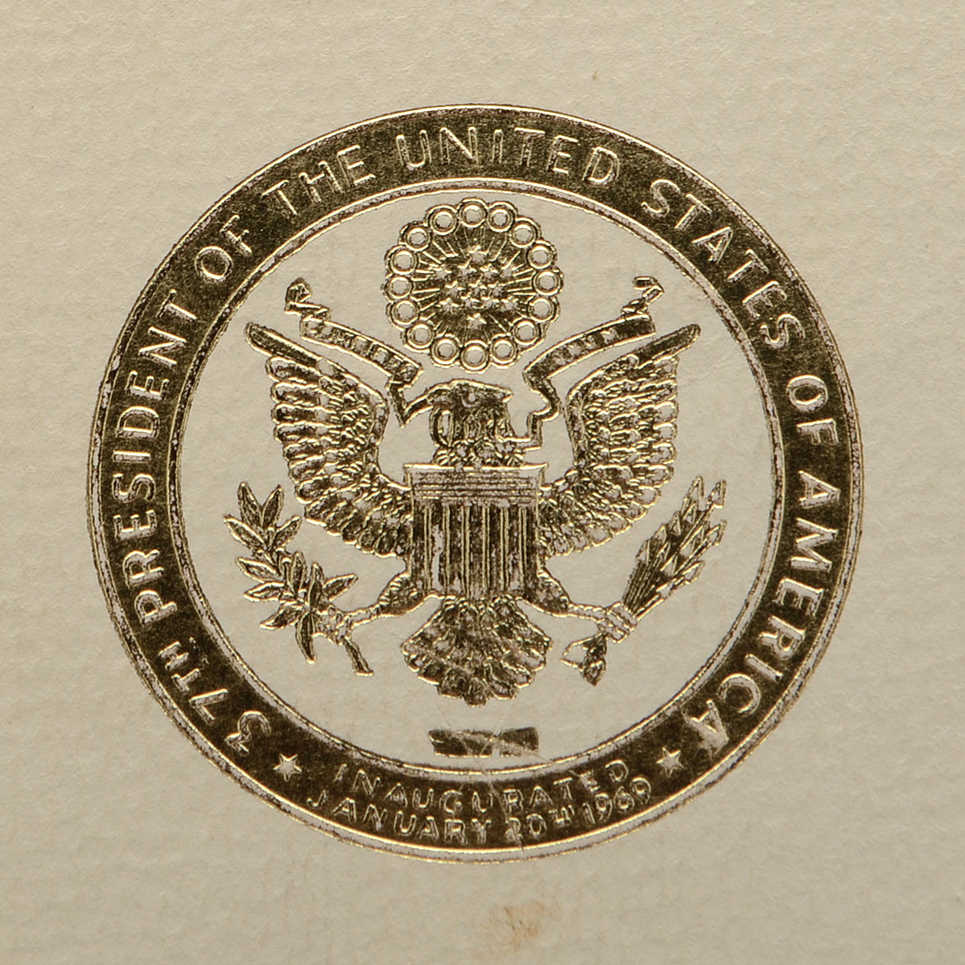 Autographed Spiro Agnew Official Inaugural Program