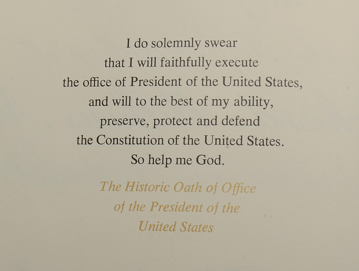 Autographed Spiro Agnew Official Inaugural Program