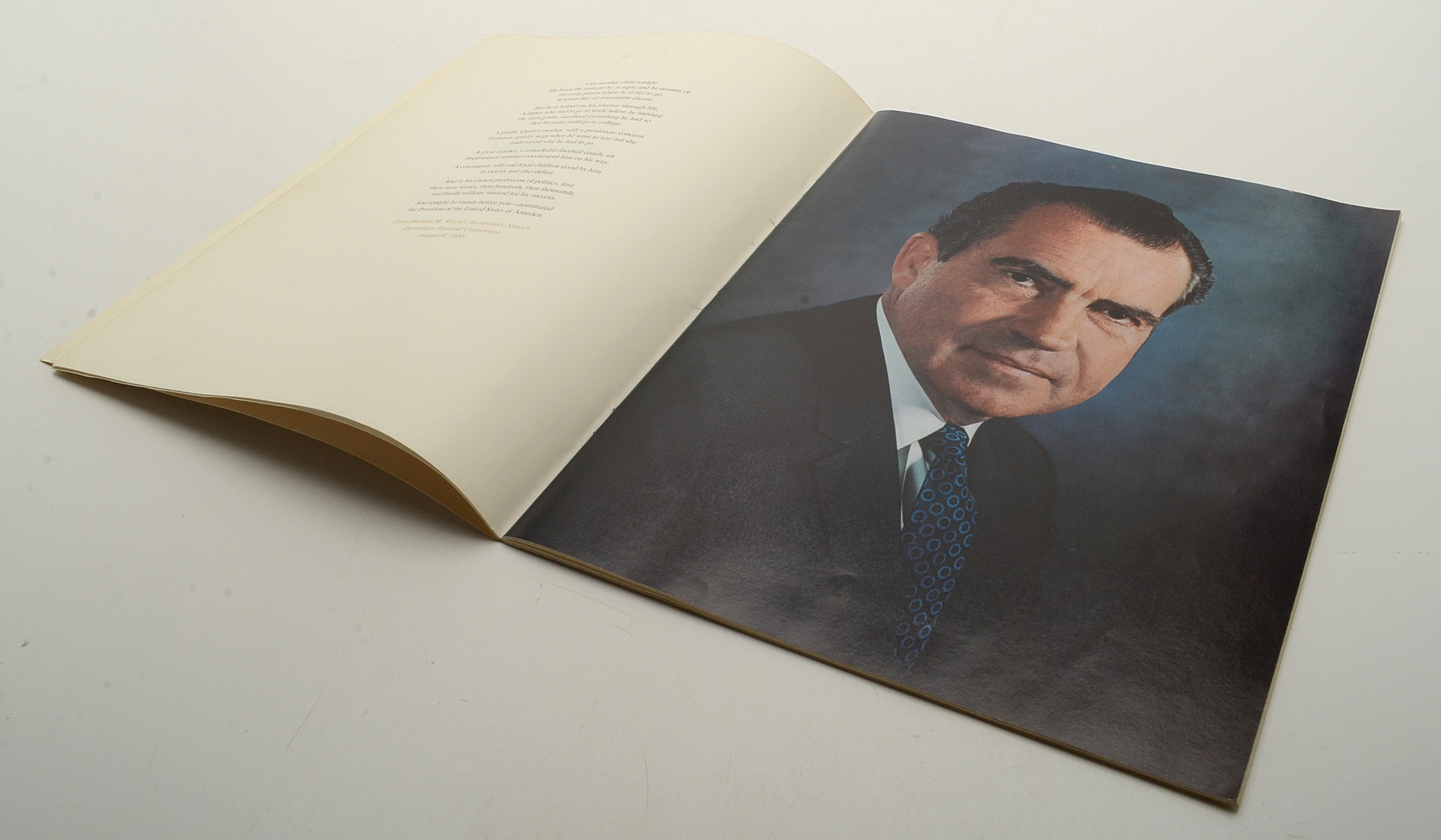 Autographed Spiro Agnew Official Inaugural Program