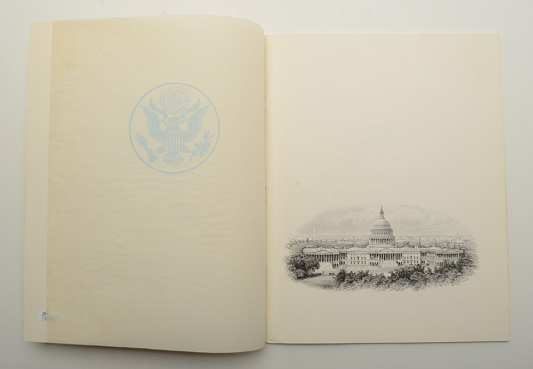 Autographed Spiro Agnew Official Inaugural Program