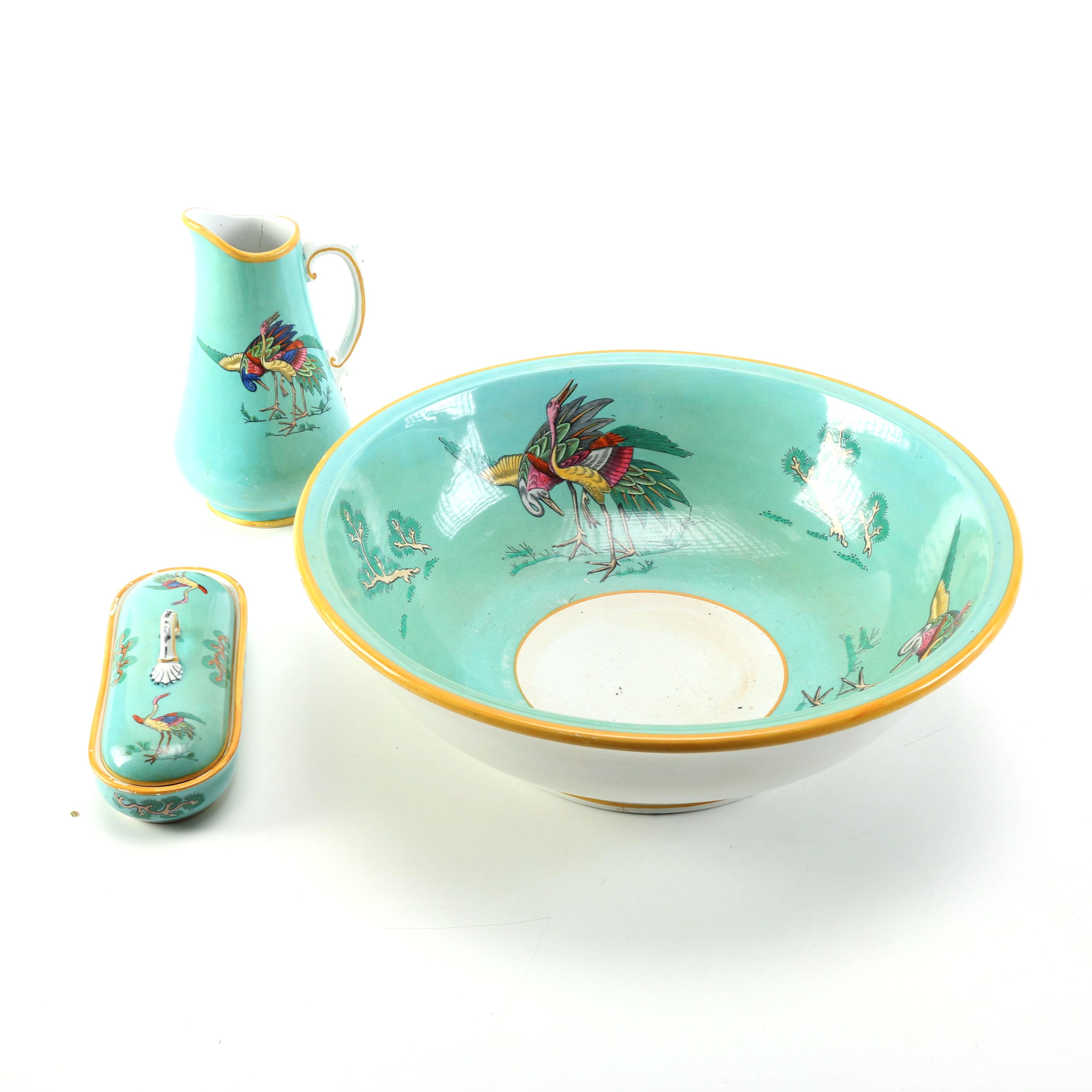 1870 Porcelain Dresser Set