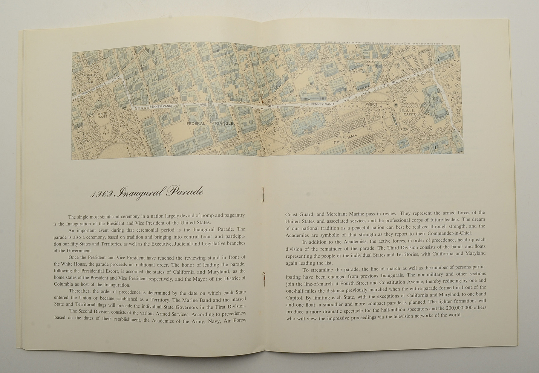 Autographed Spiro Agnew Official Inaugural Program