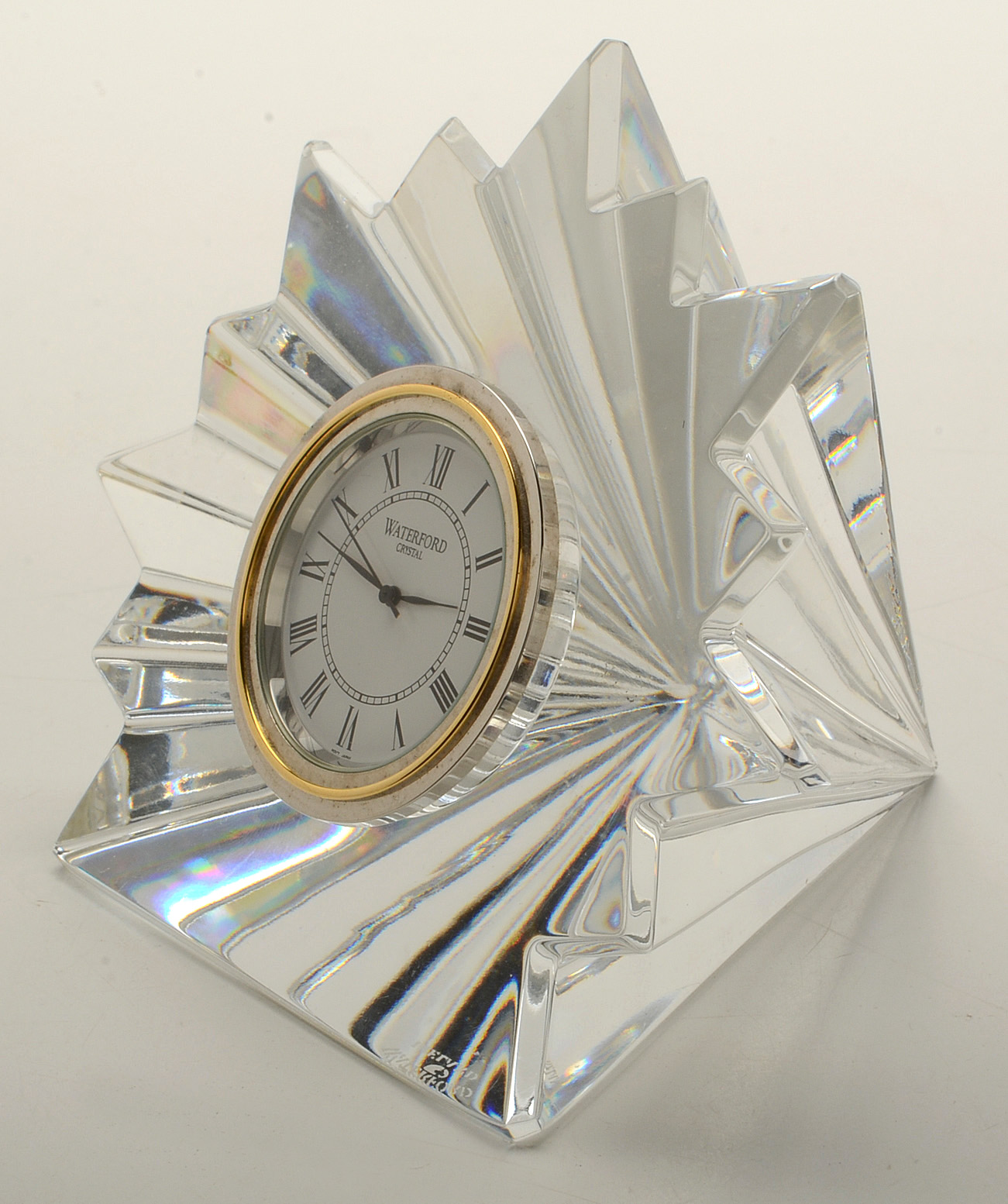 Waterford Crystal "Congratulations" Quartz Clock
