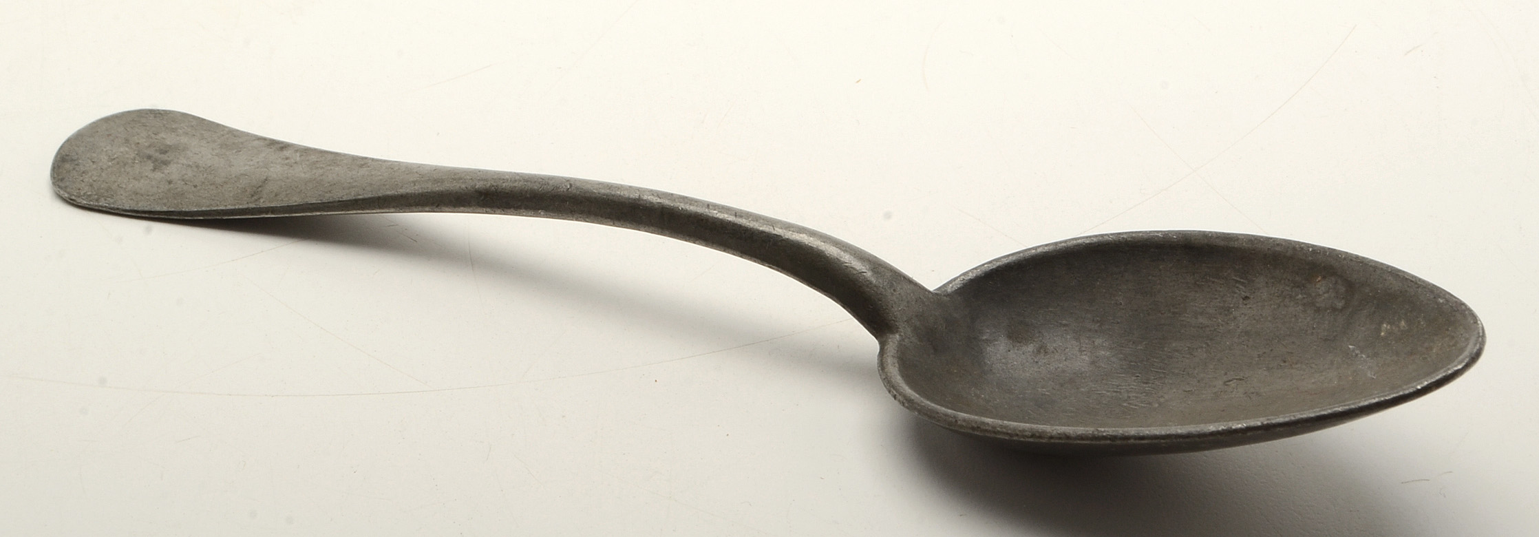 Silver Plated Bon-Bon Server and Antique Pewter Spoon