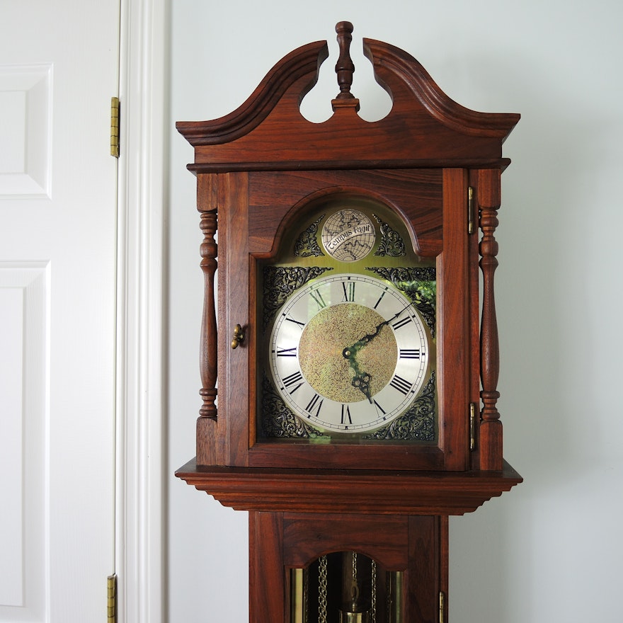 Emperor Clock Company Grandfather Clock