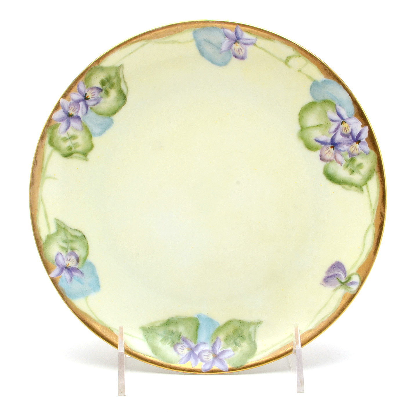 Amateur Hand Painted Porcelain Tea Set