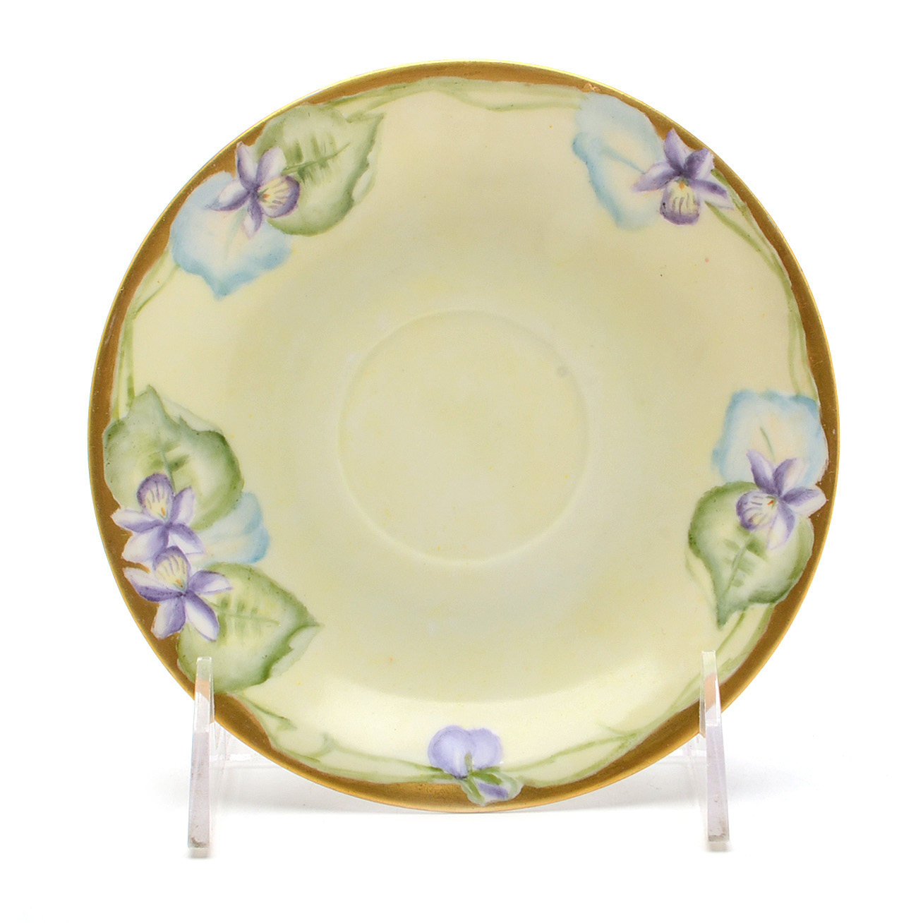 Amateur Hand Painted Porcelain Tea Set