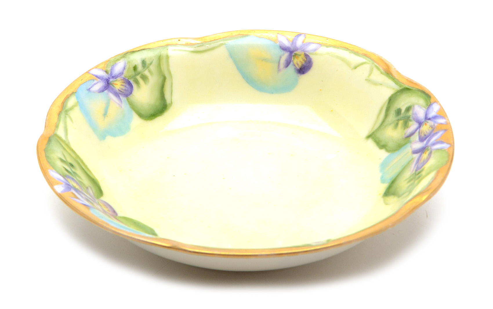 Amateur Hand Painted Porcelain Tea Set