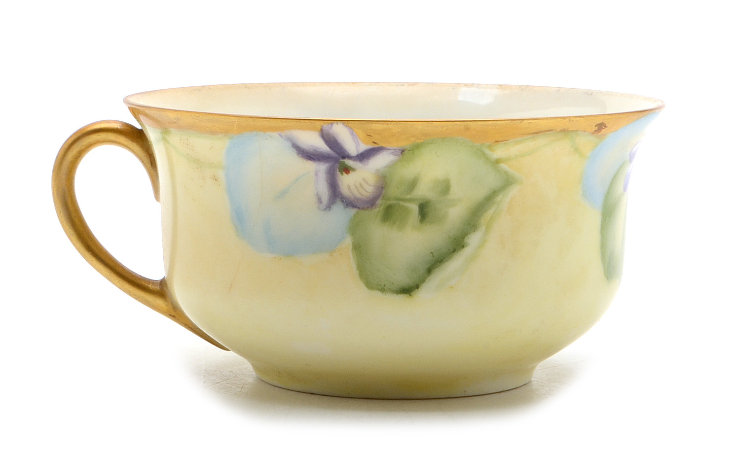 Amateur Hand Painted Porcelain Tea Set