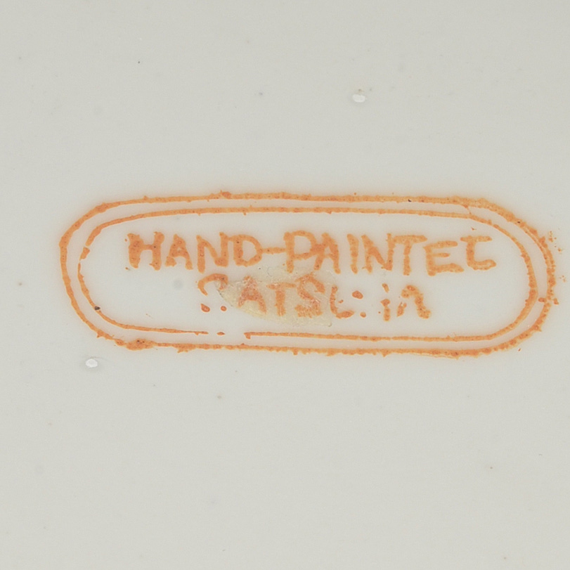 Two Japanese Satsuma Plates