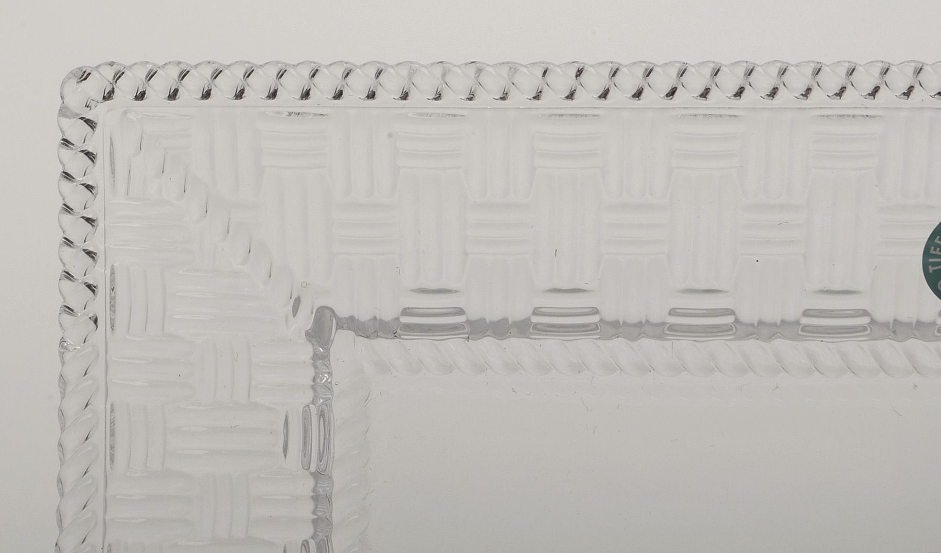 Tiffany & Co. Crystal Plate