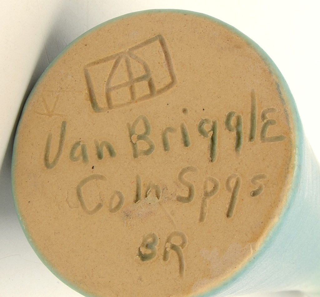 Van Briggle Ming Blue Vase