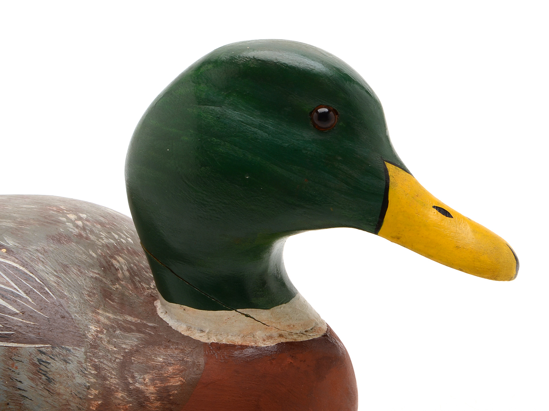 Hand Painted Duck Decoy