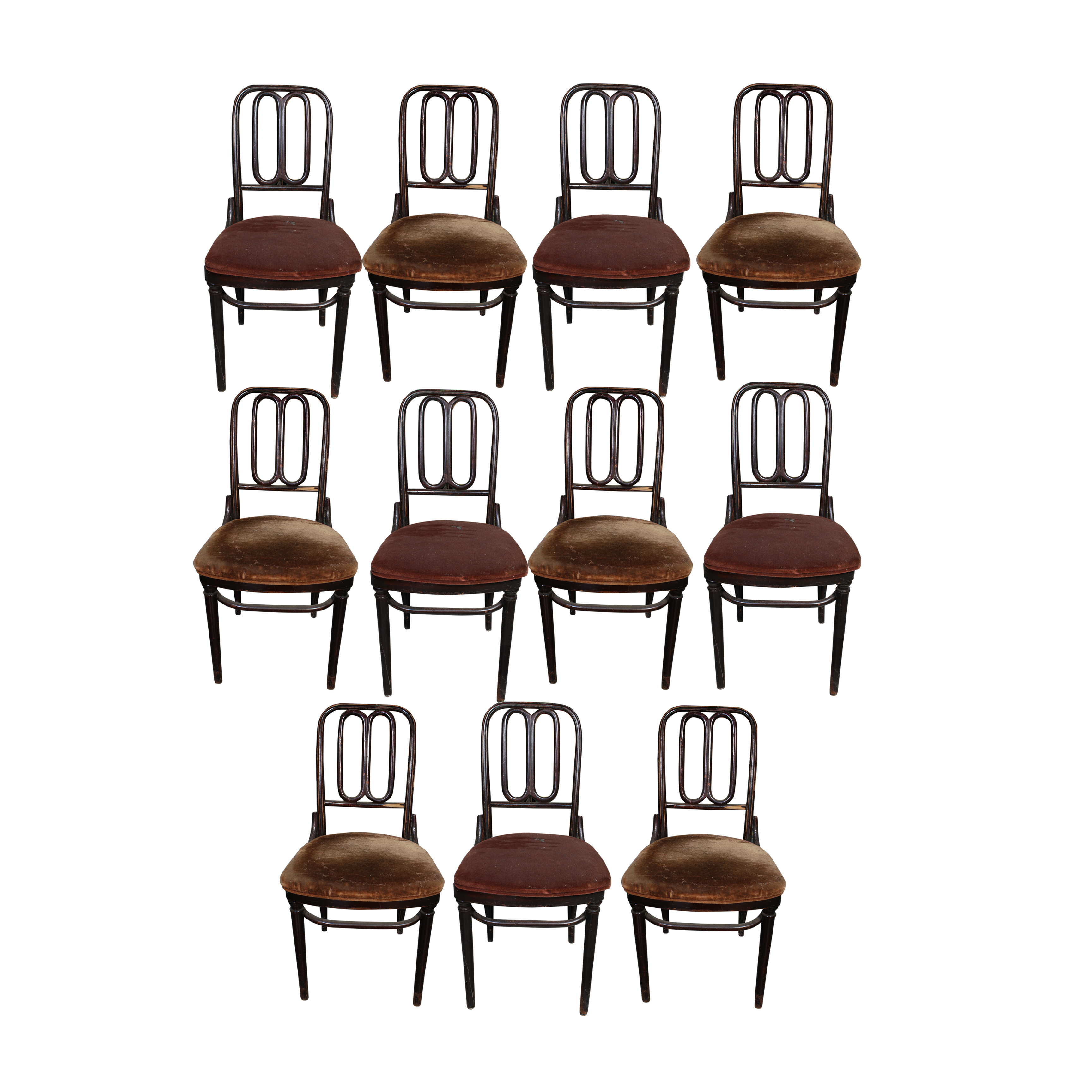 Grouping of Bentwood Chairs