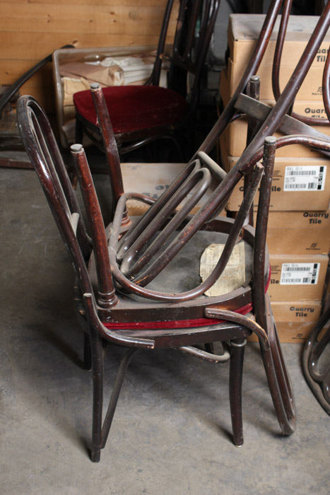 Grouping of Bentwood Chairs