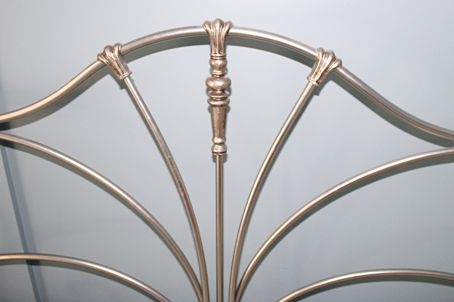 King Size Metal Scroll Headboard