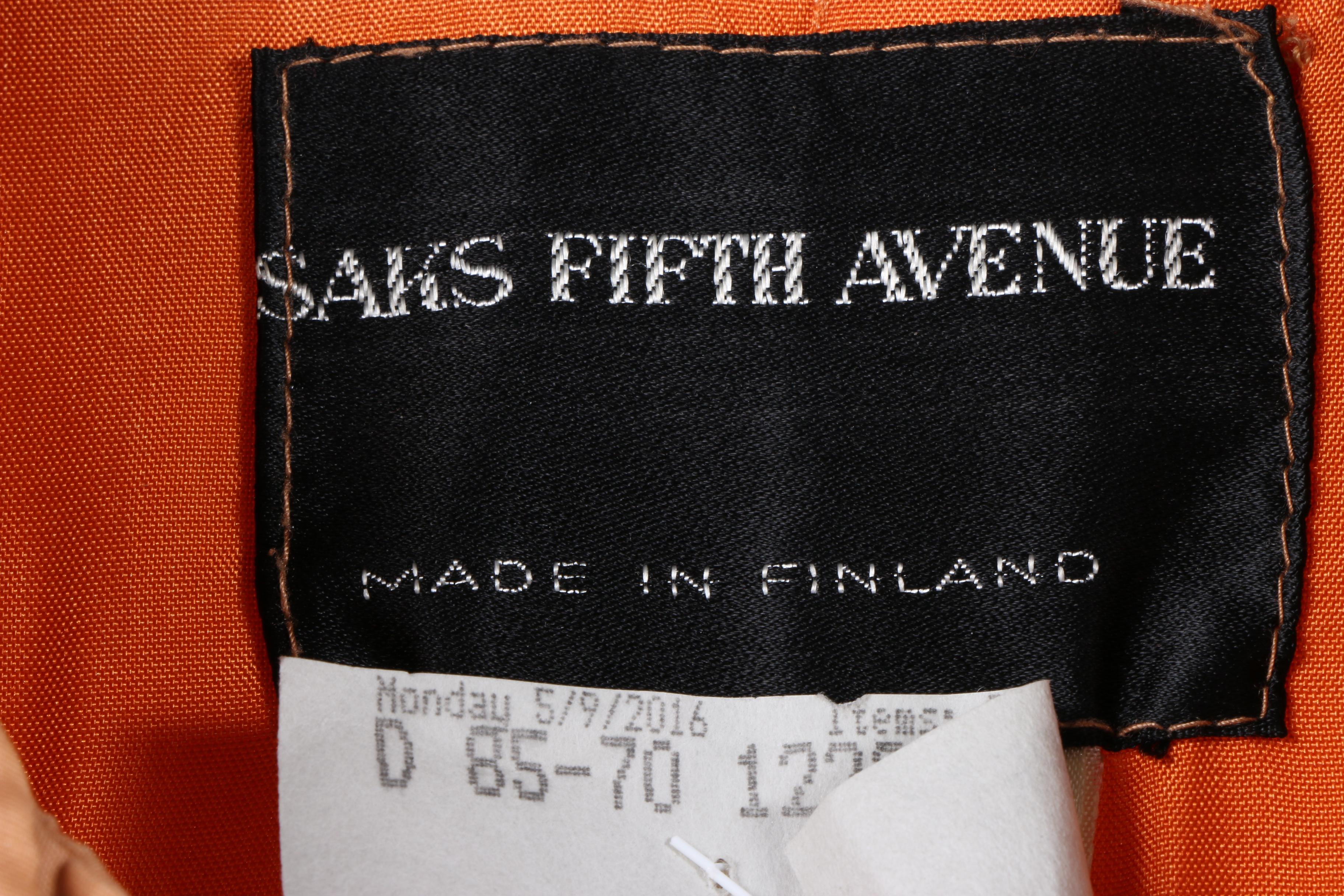 Vintage Trench Coats Including Saks Fifth Avenue