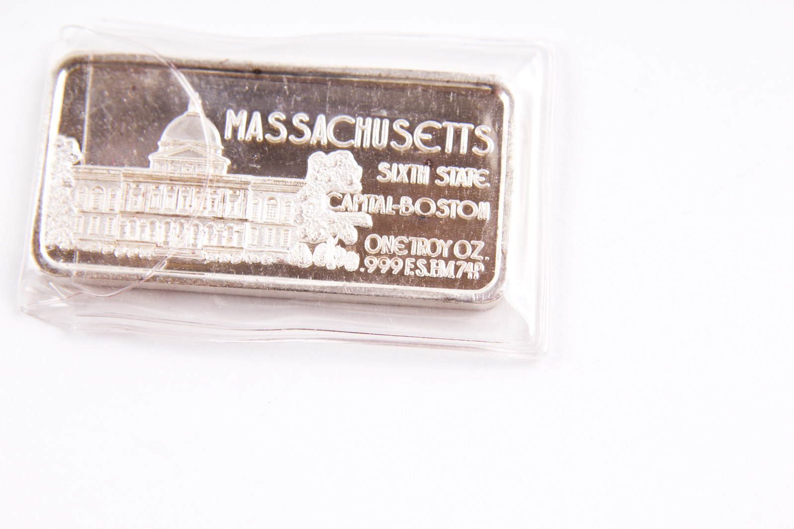 Large Grouping of Hamilton Mint State Themed One Troy Ounce .999 Silver Ingots