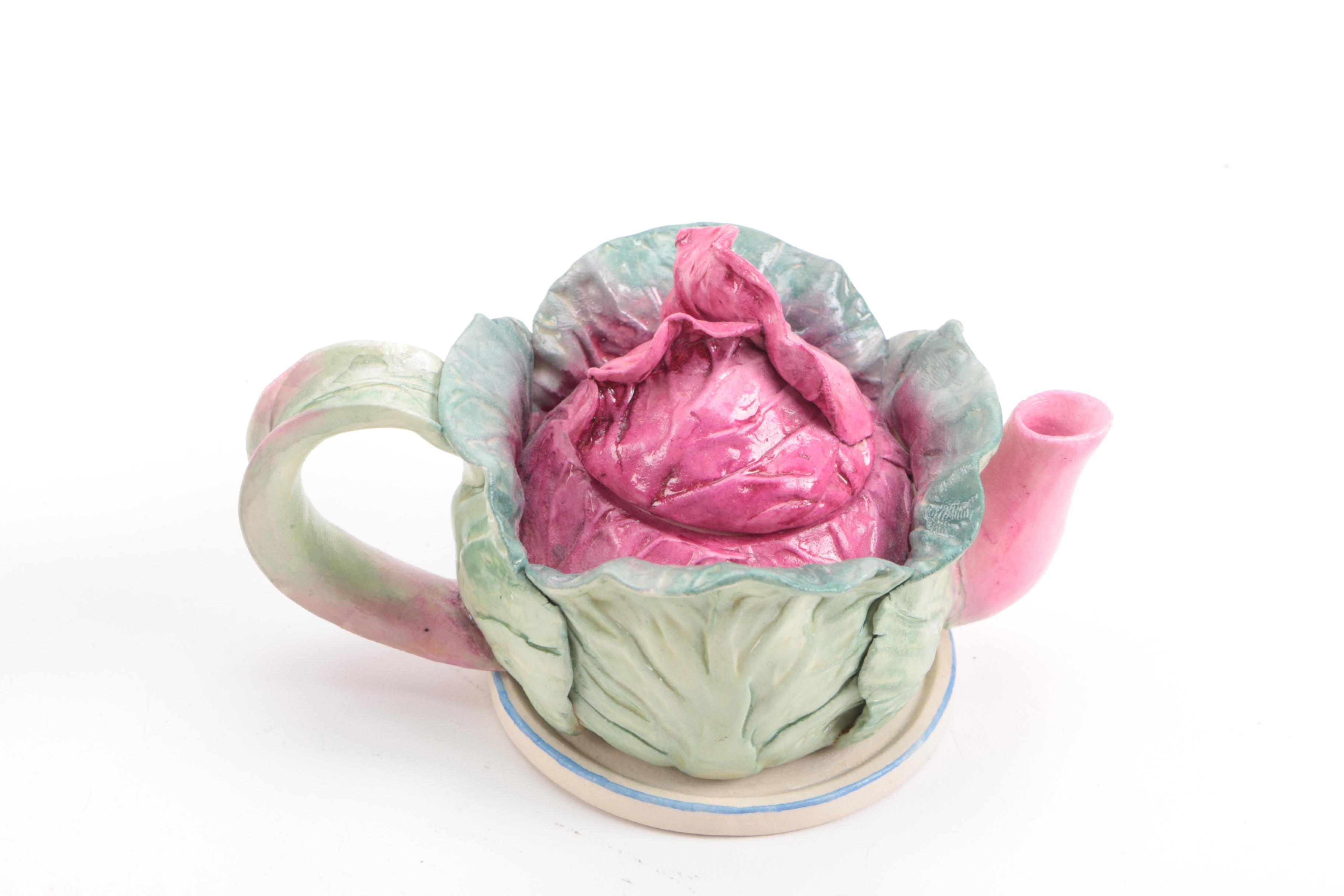 Assorted Miniature Ceramic Teapots by Khien Ceramics