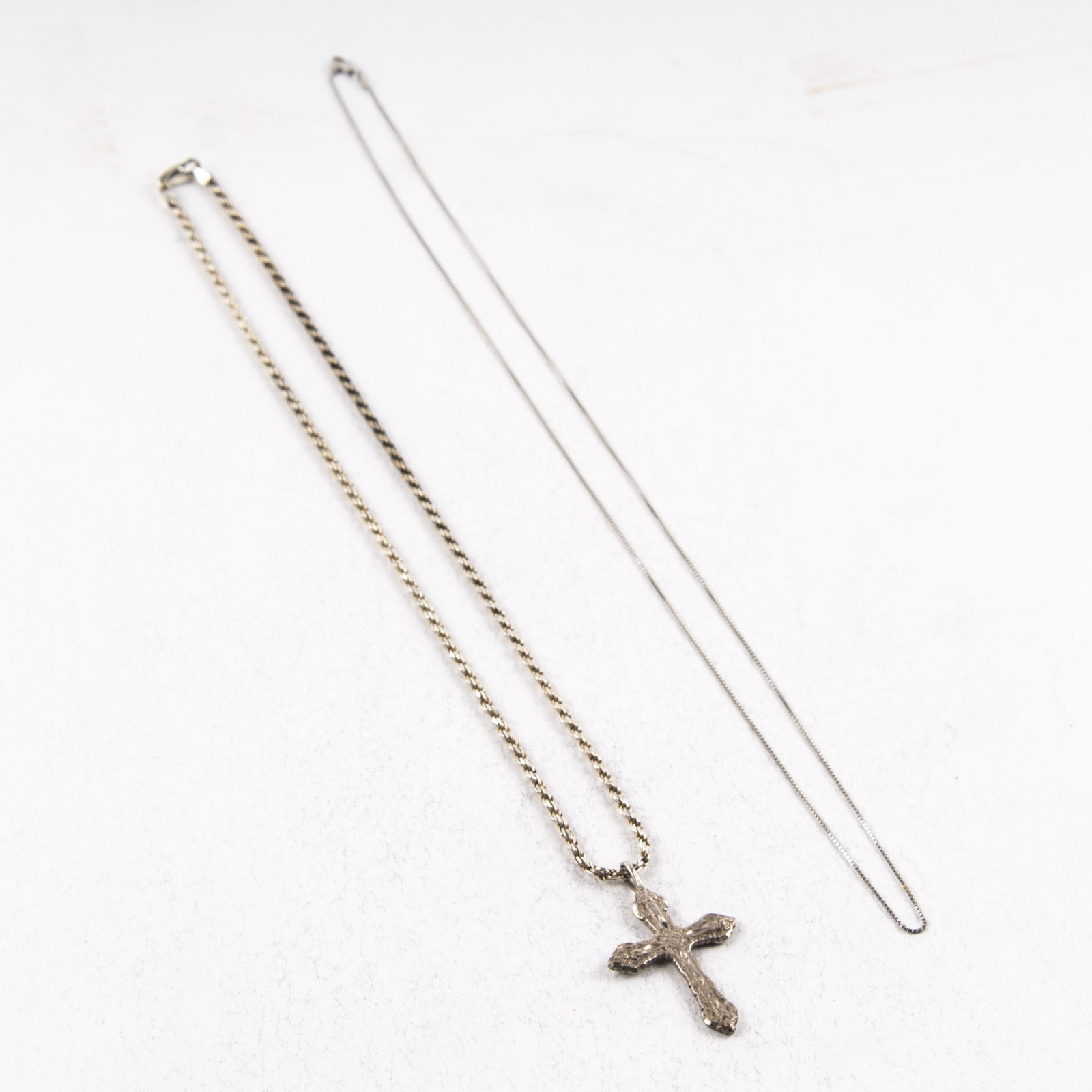 Sterling Silver Pendant and Necklace Set