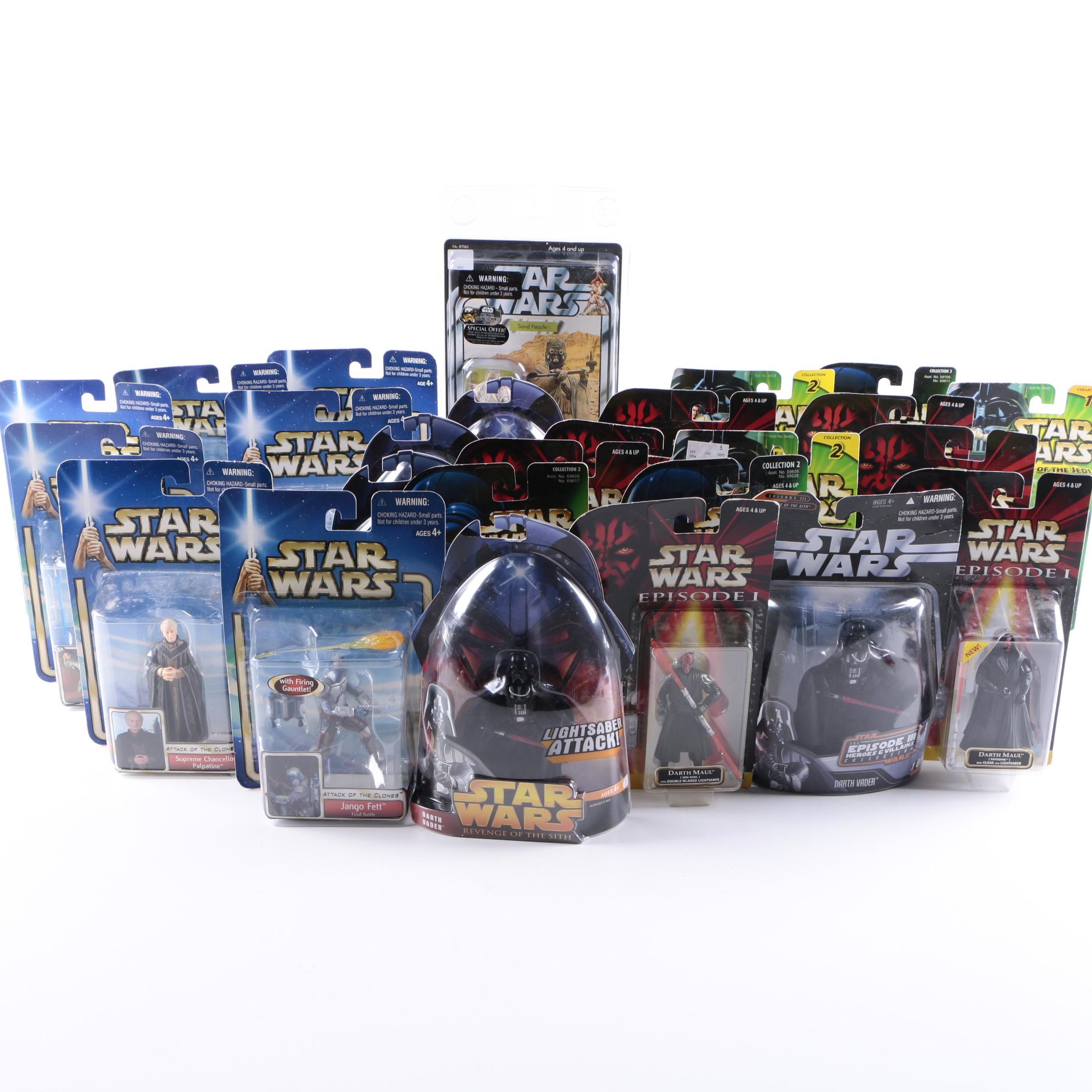 Collection of New-In-Box "Star Wars" Figures