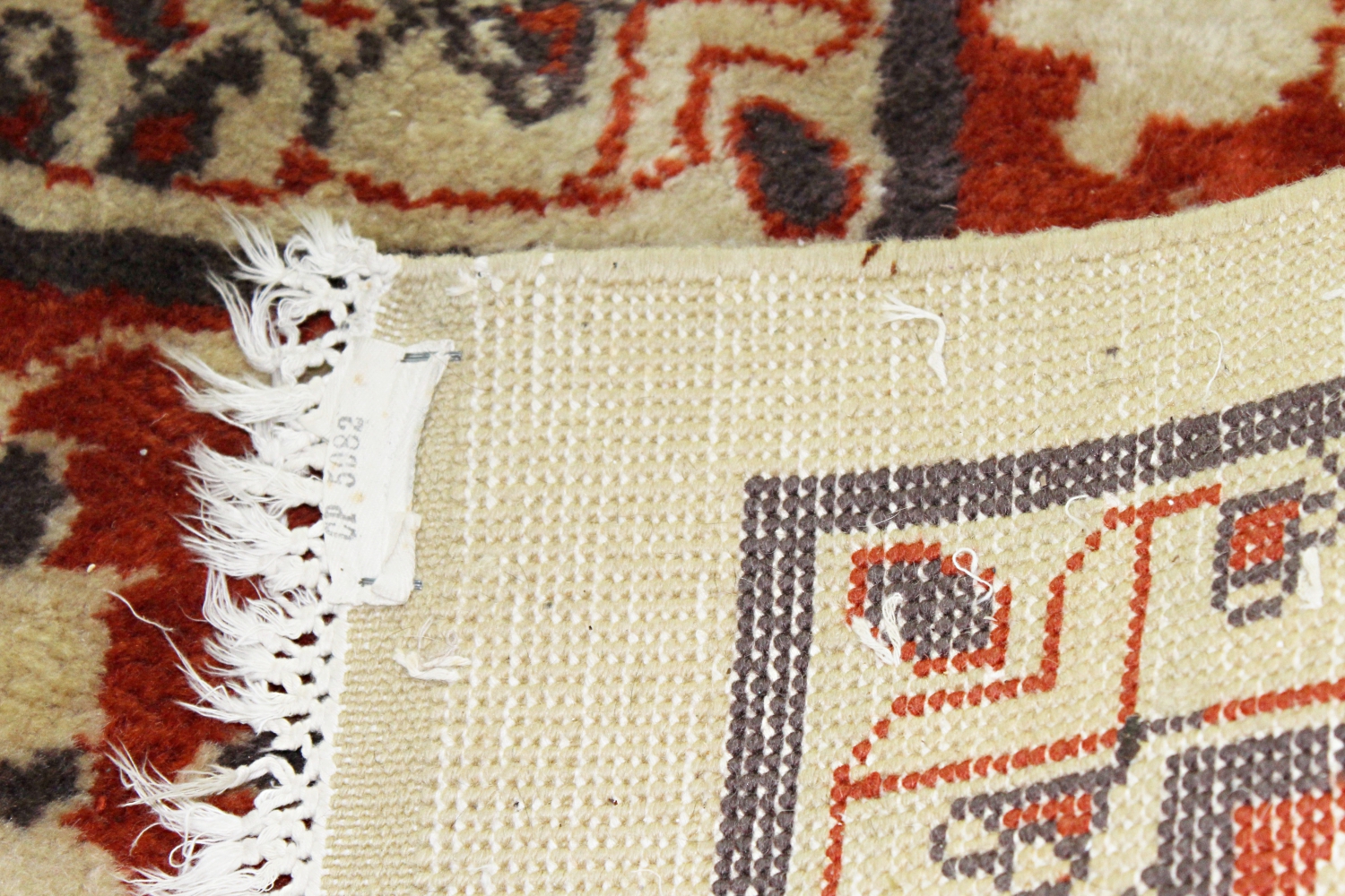 Hand-Knotted Indian Area Rug