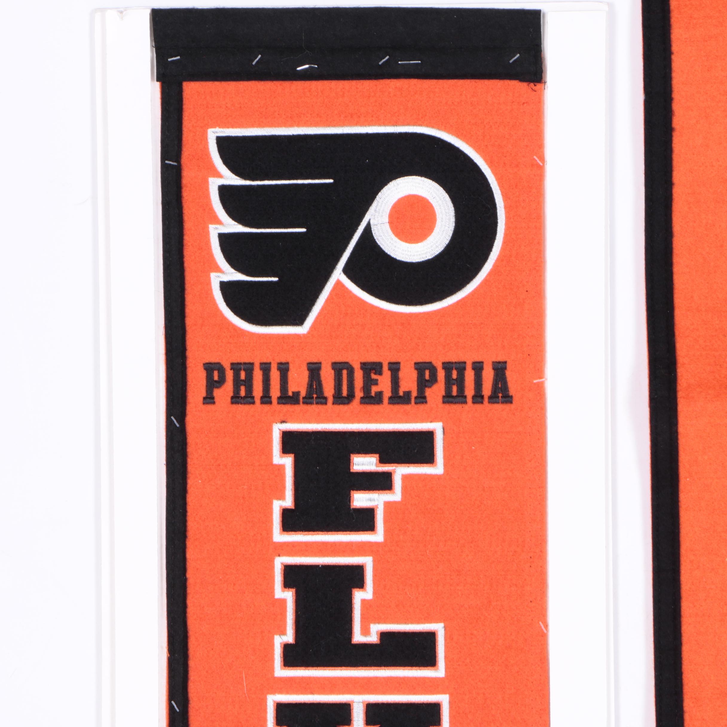 Philadelphia Flyers 1974-'75 Stanley Cup Champions Flags