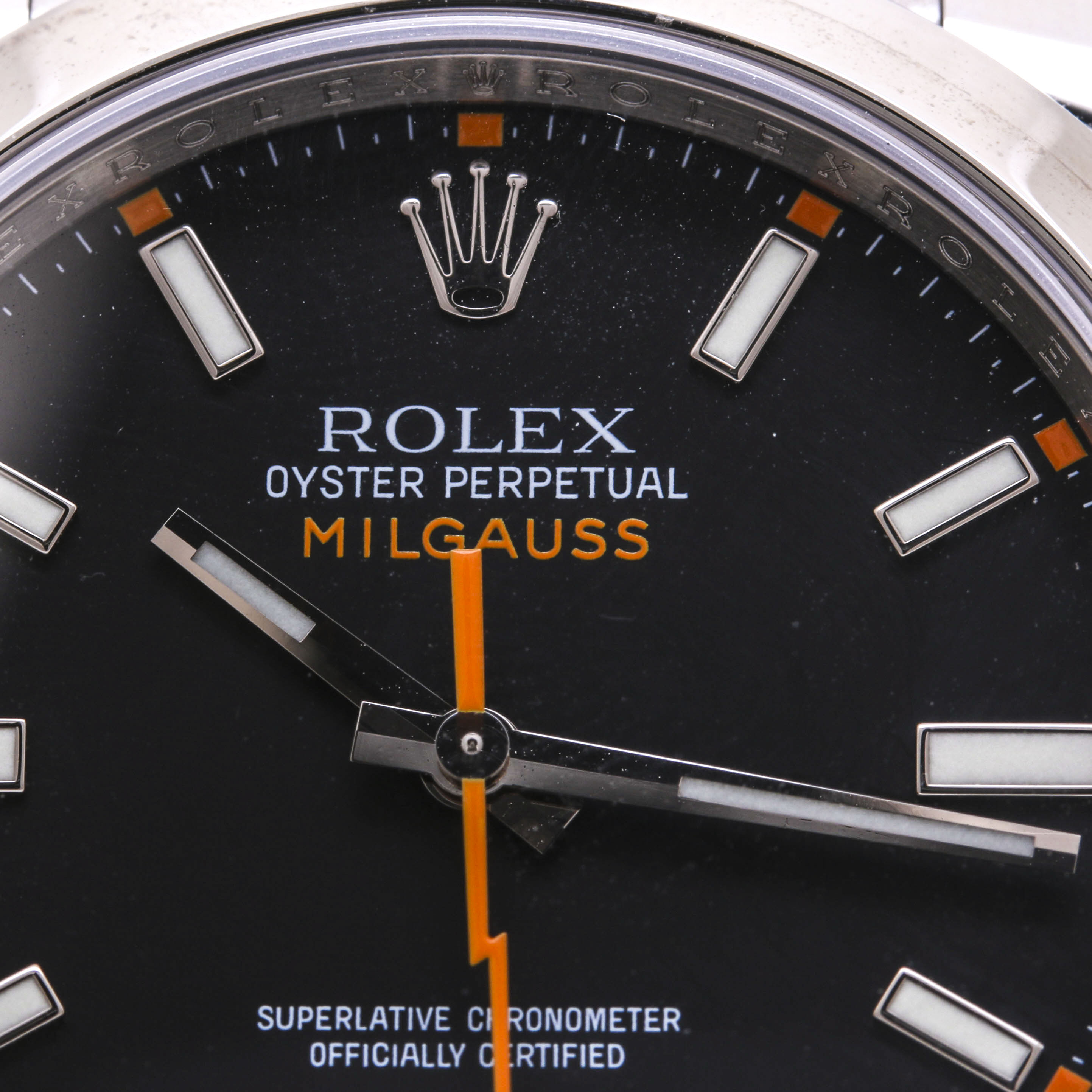 Rolex Milgauss Stainless Steel Watch
