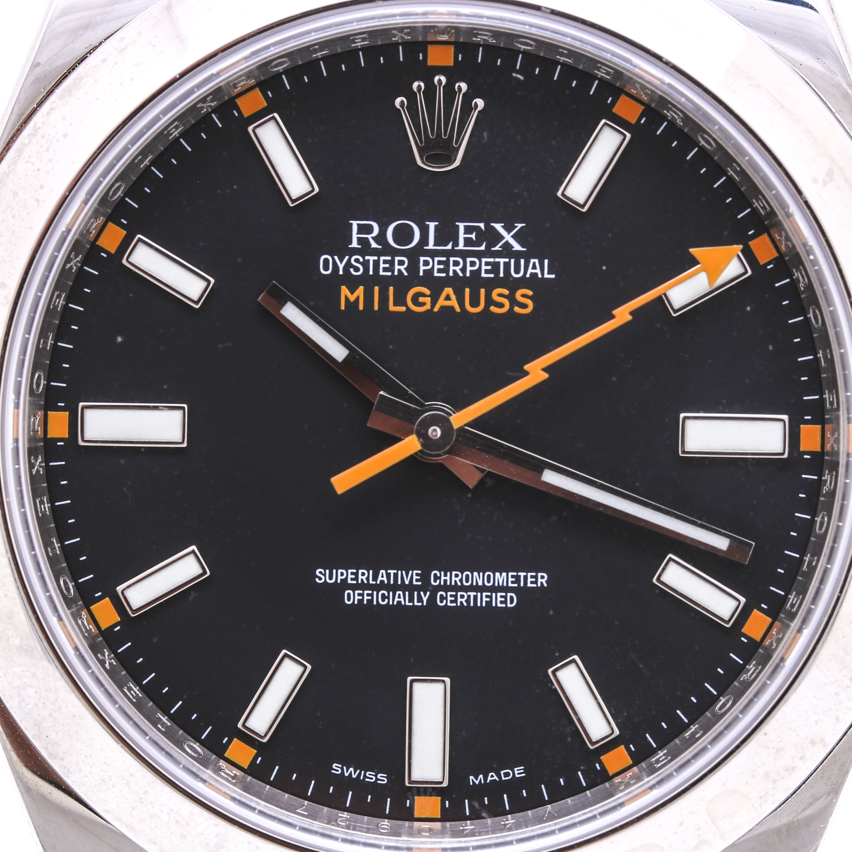 Rolex Milgauss Stainless Steel Watch