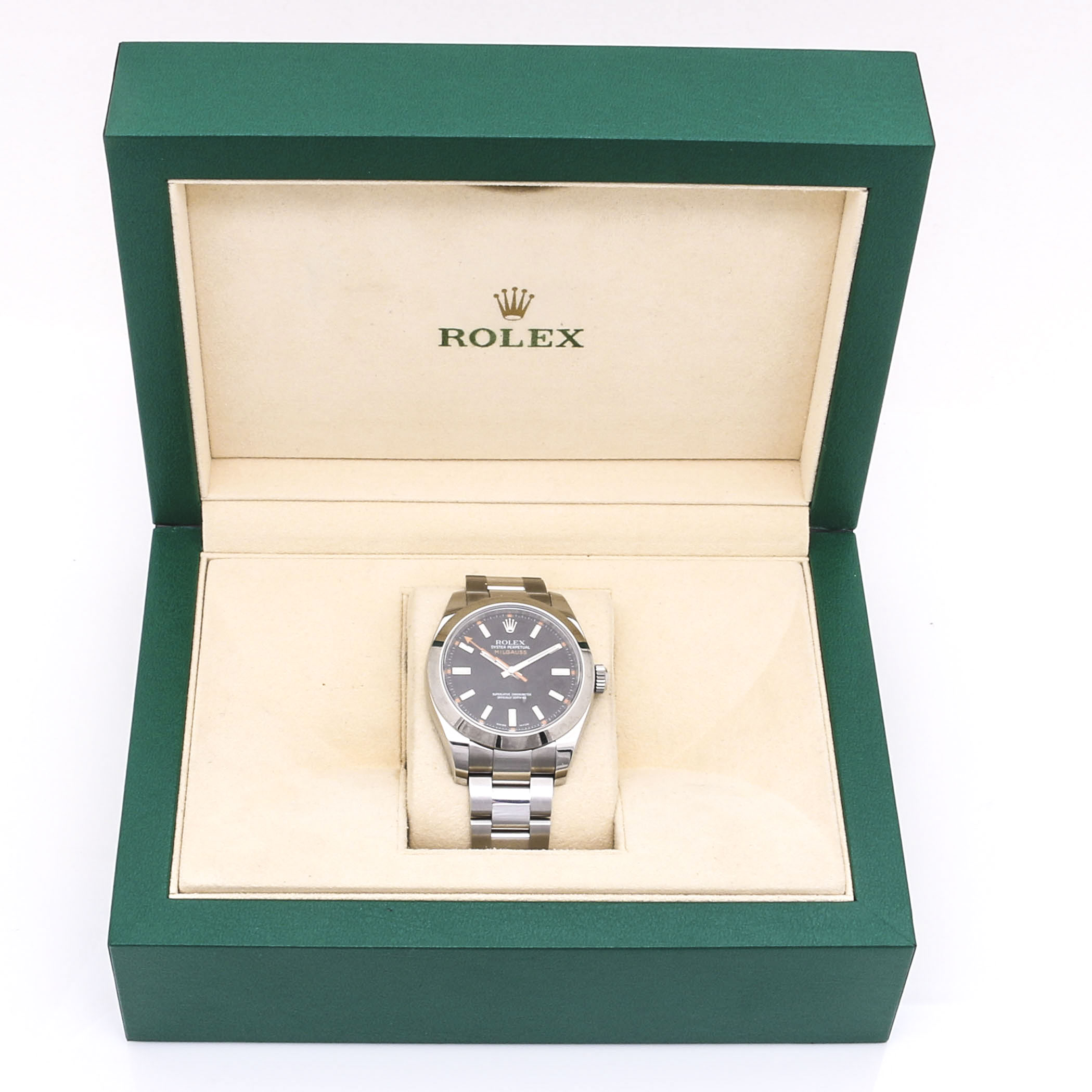 Rolex Milgauss Stainless Steel Watch