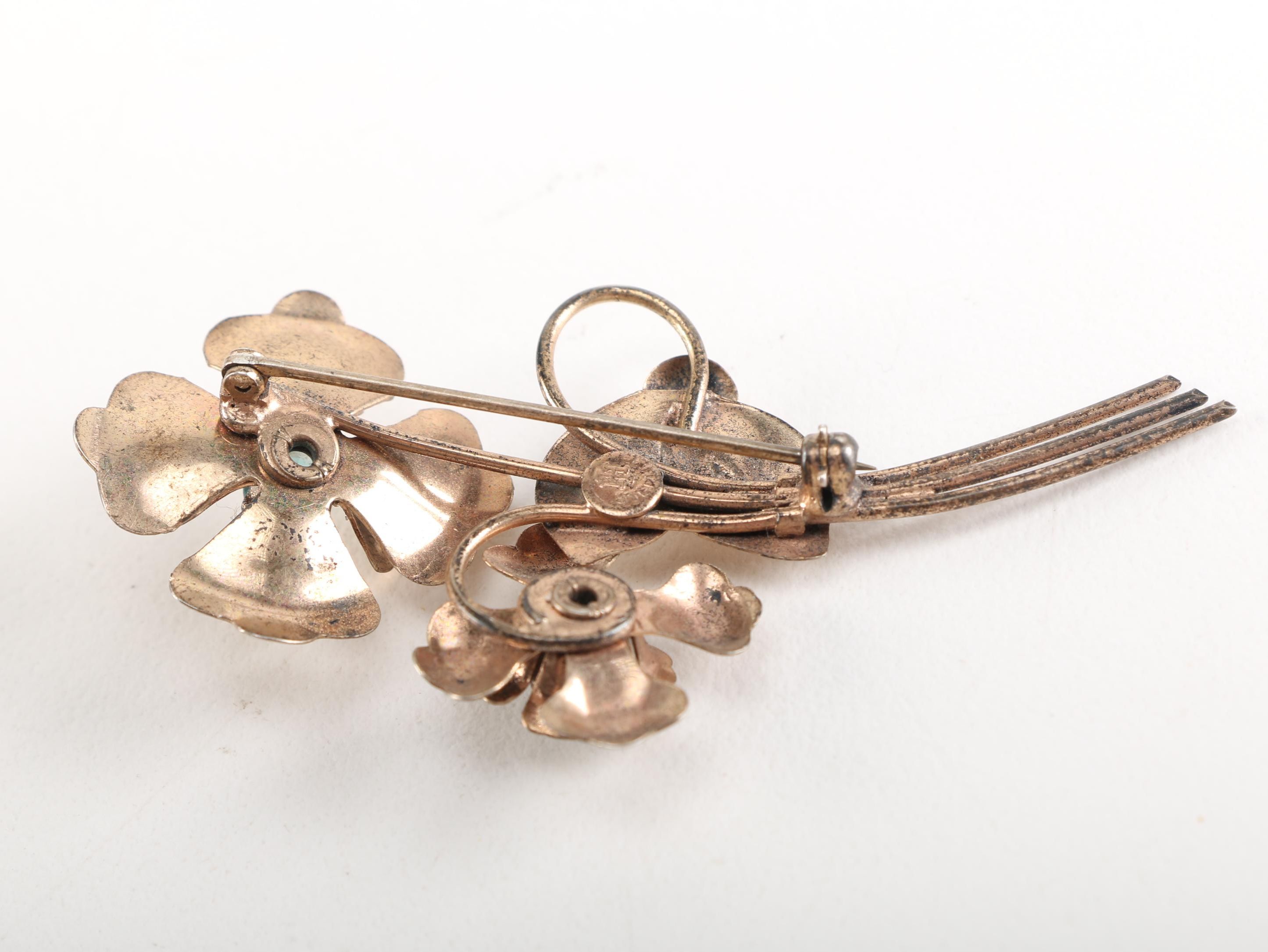 Sterling Silver Jewelry Including a Pair of Chandelier Earrings