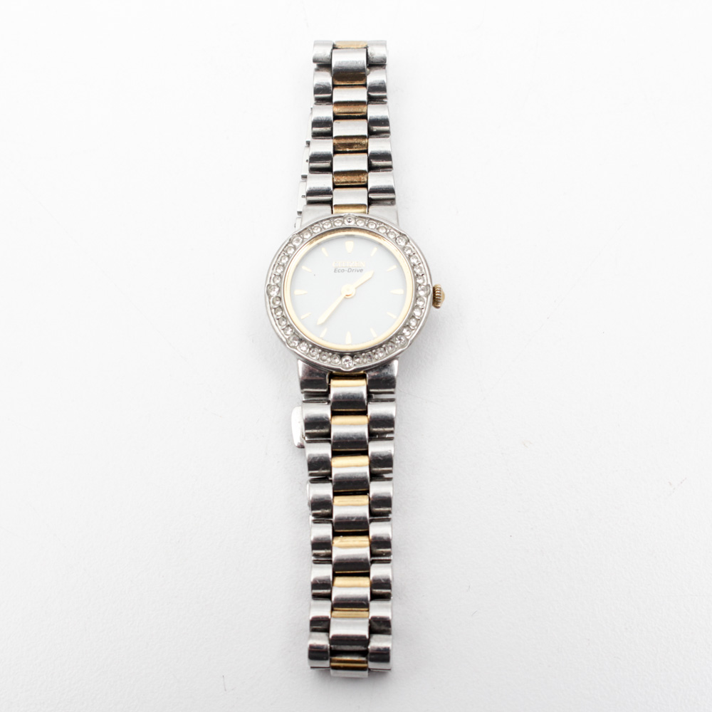Citizen Eco Drive With Swarovski Crystal Watch