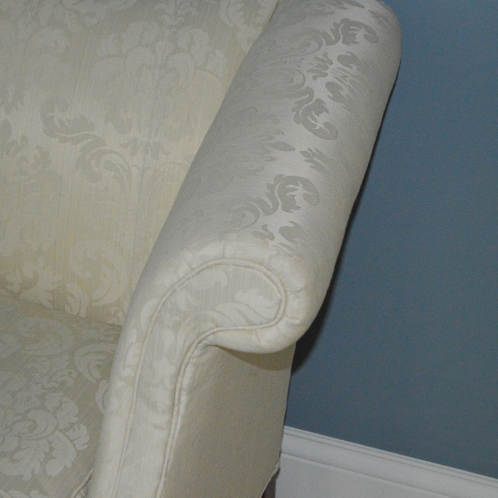 Chippendale Style Camelback Sofa by Clayton Marcus