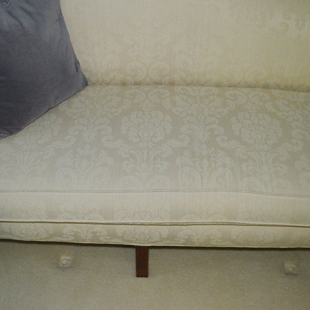 Chippendale Style Camelback Sofa by Clayton Marcus