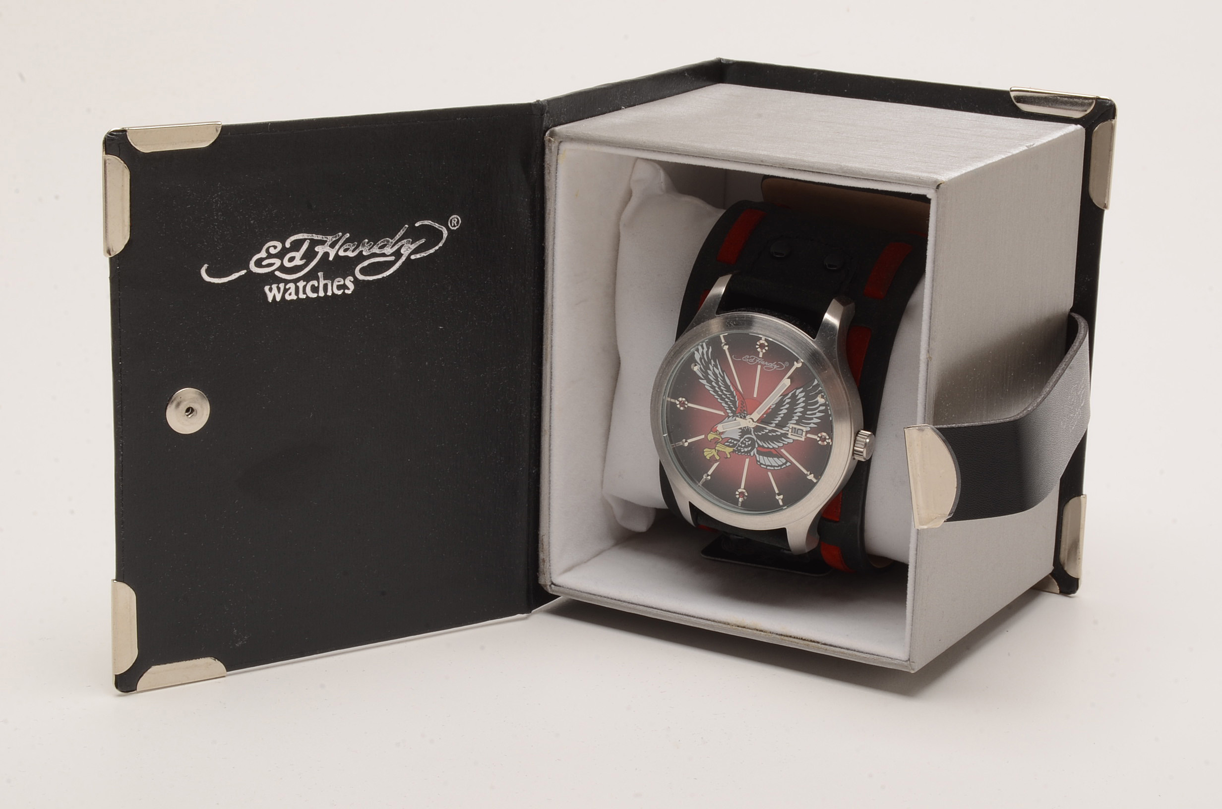 Two Men's Ed Hardy Watches