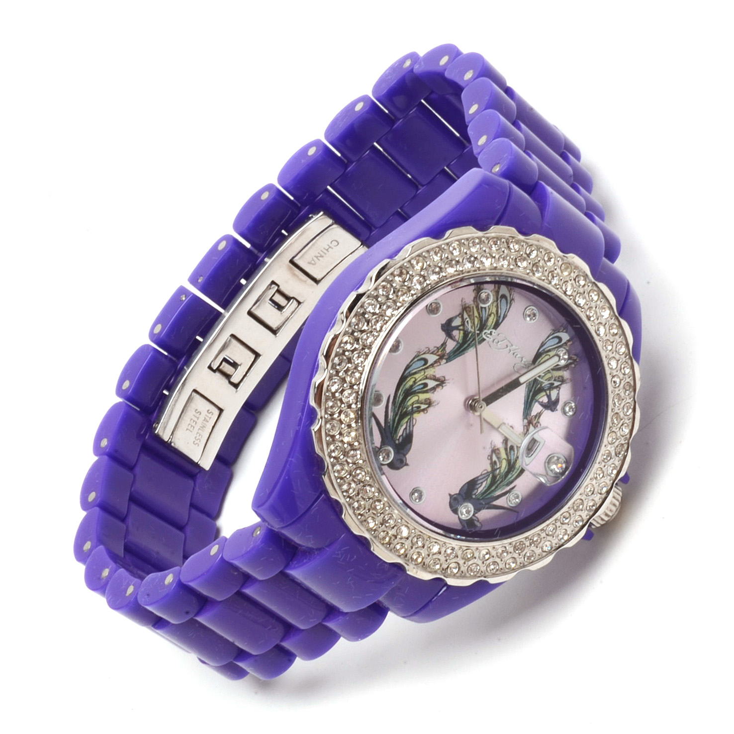 Two Ladies Ed Hardy Watches