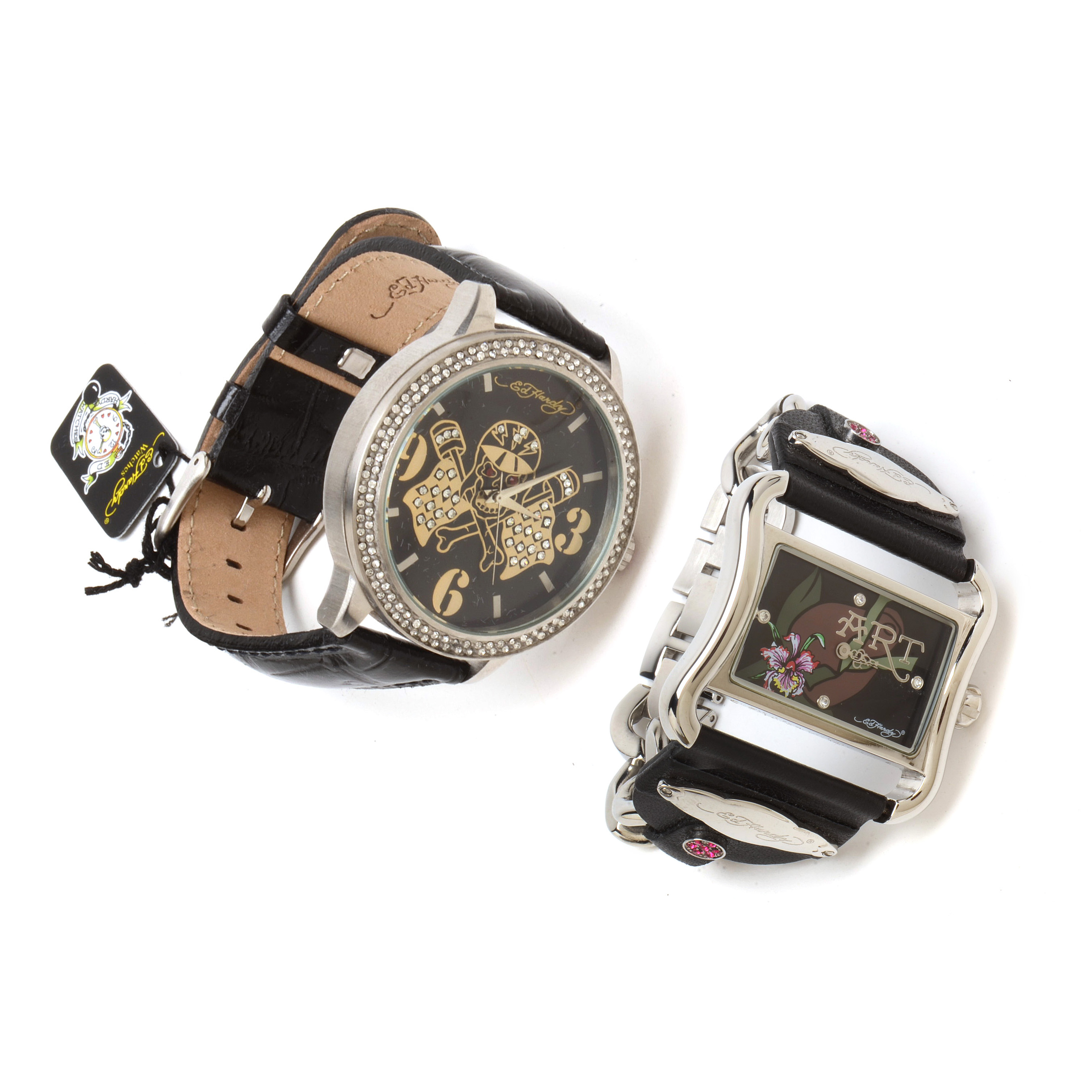 His and Hers Ed Hardy Watches