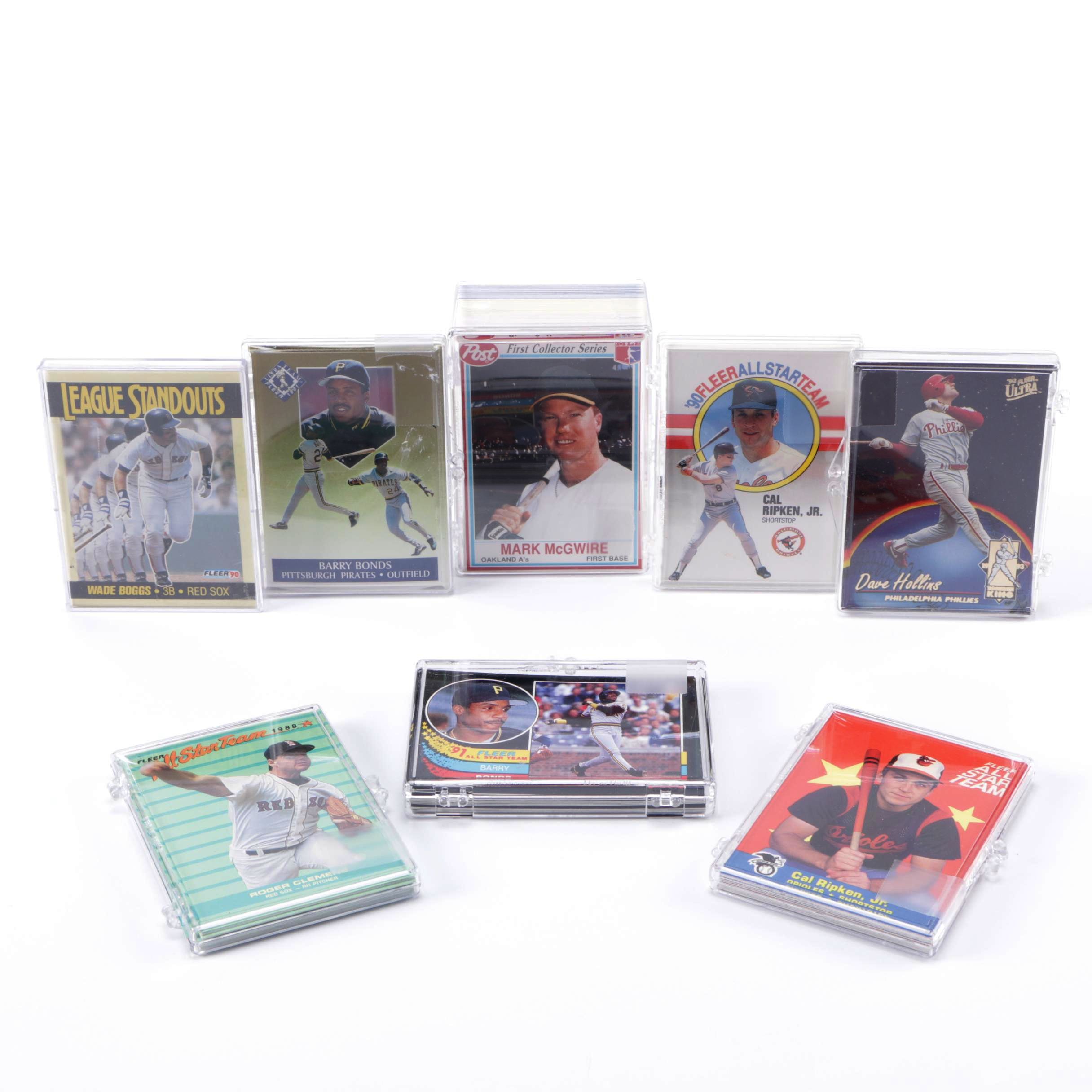 Assortment of 1980s and 1990s Baseball Cards
