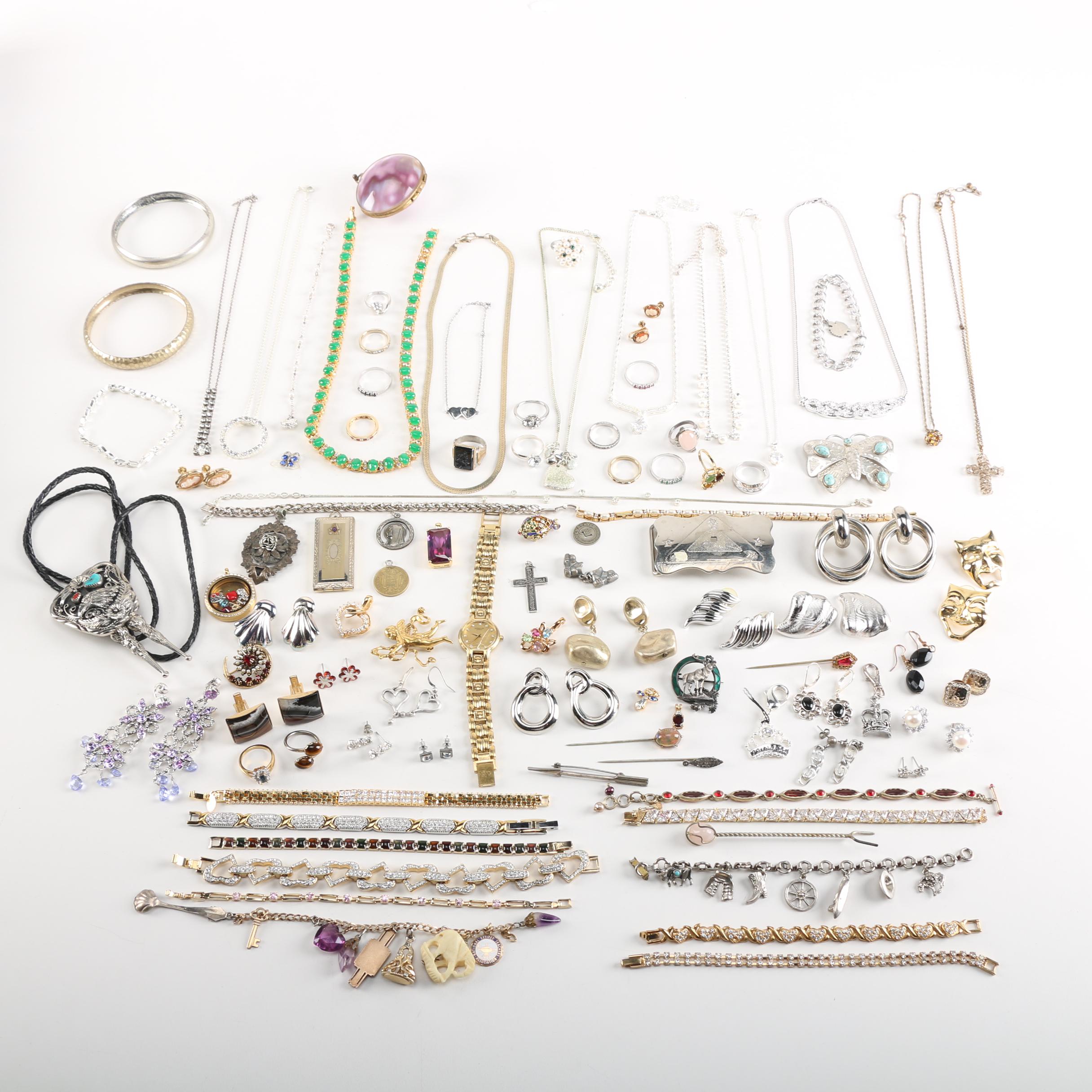 Costume Jewelry Including Bolo Tie