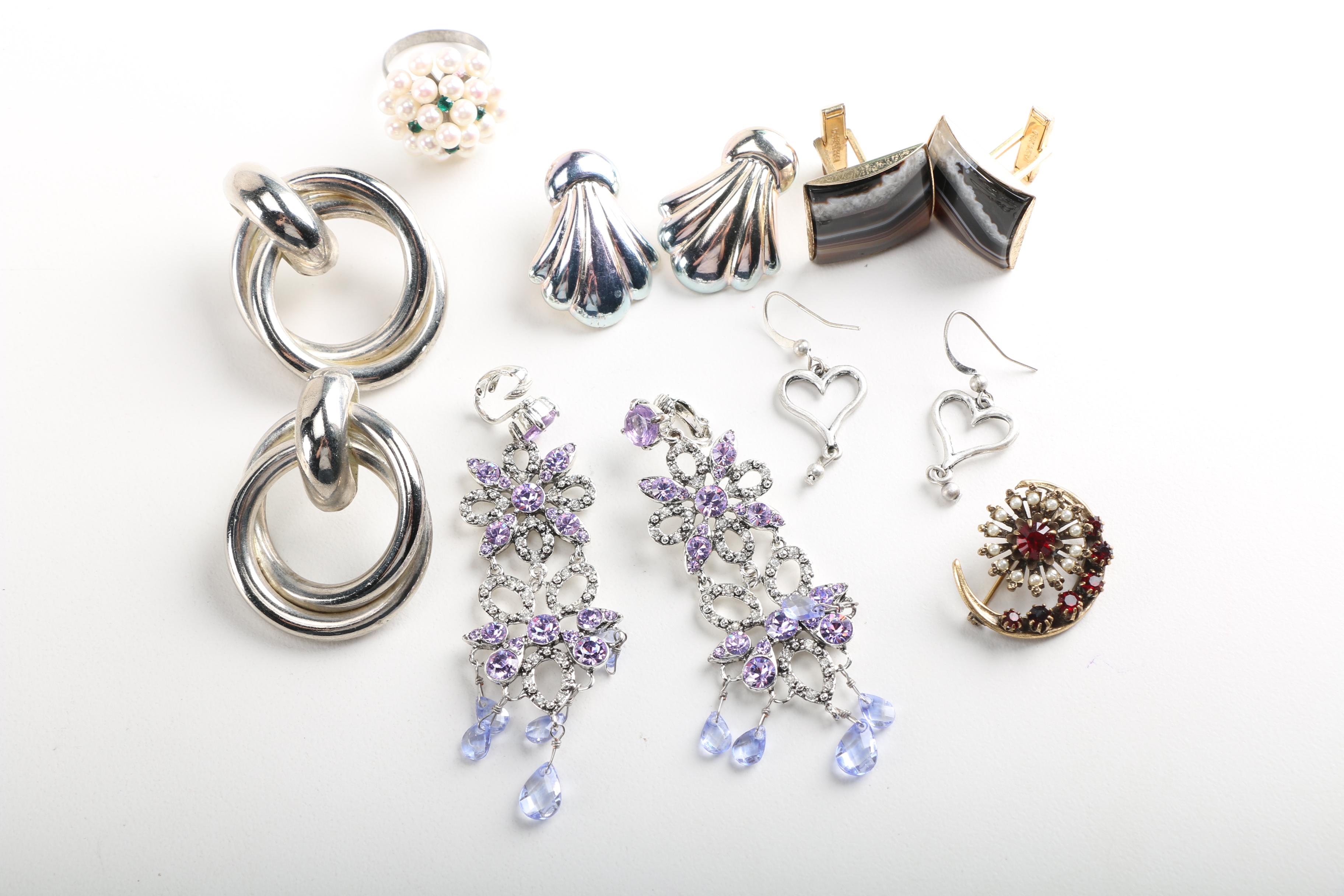 Costume Jewelry Including Bolo Tie