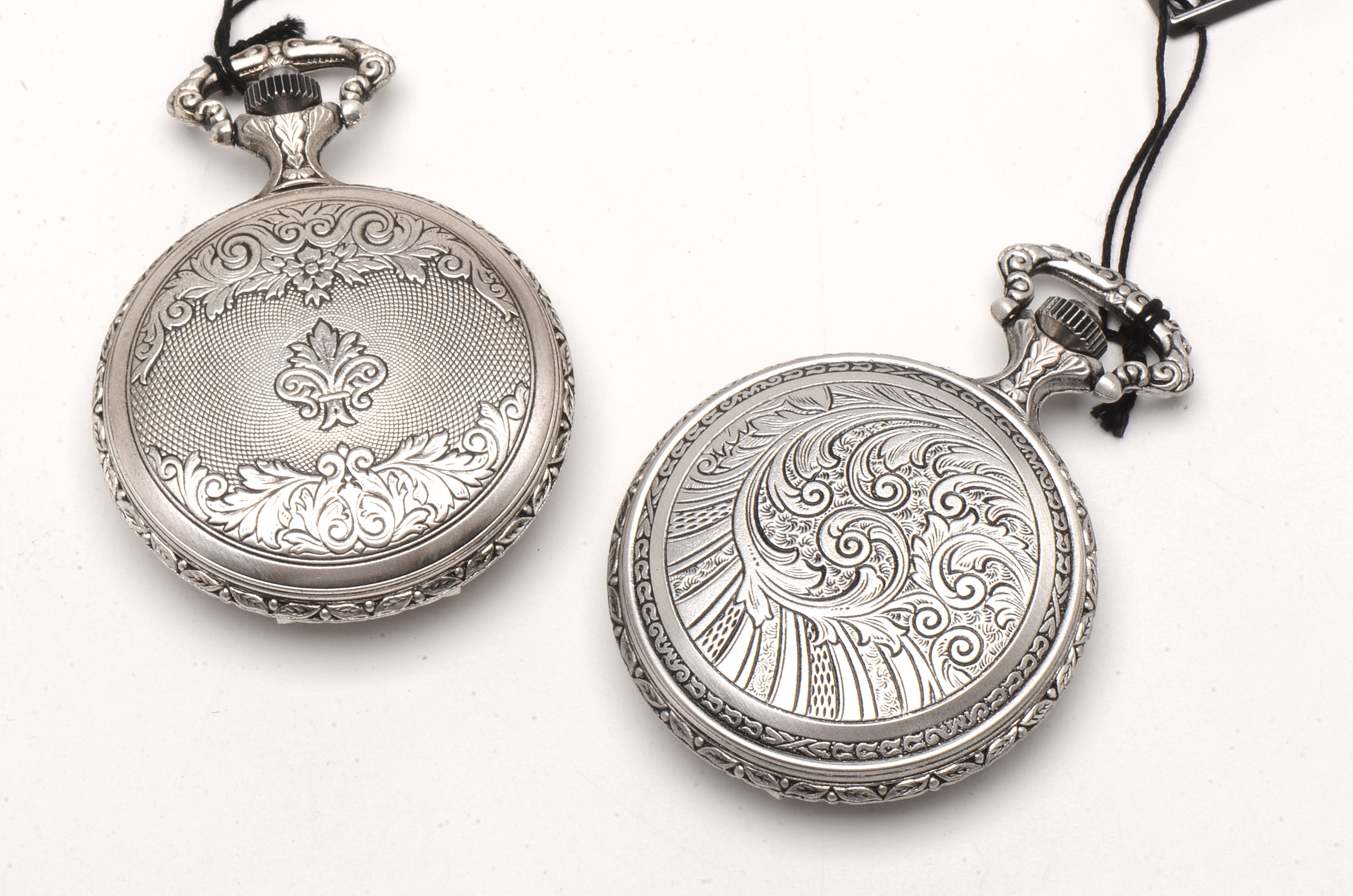 Jacques du Manoir Bolux Silver Tone Pocket Watches