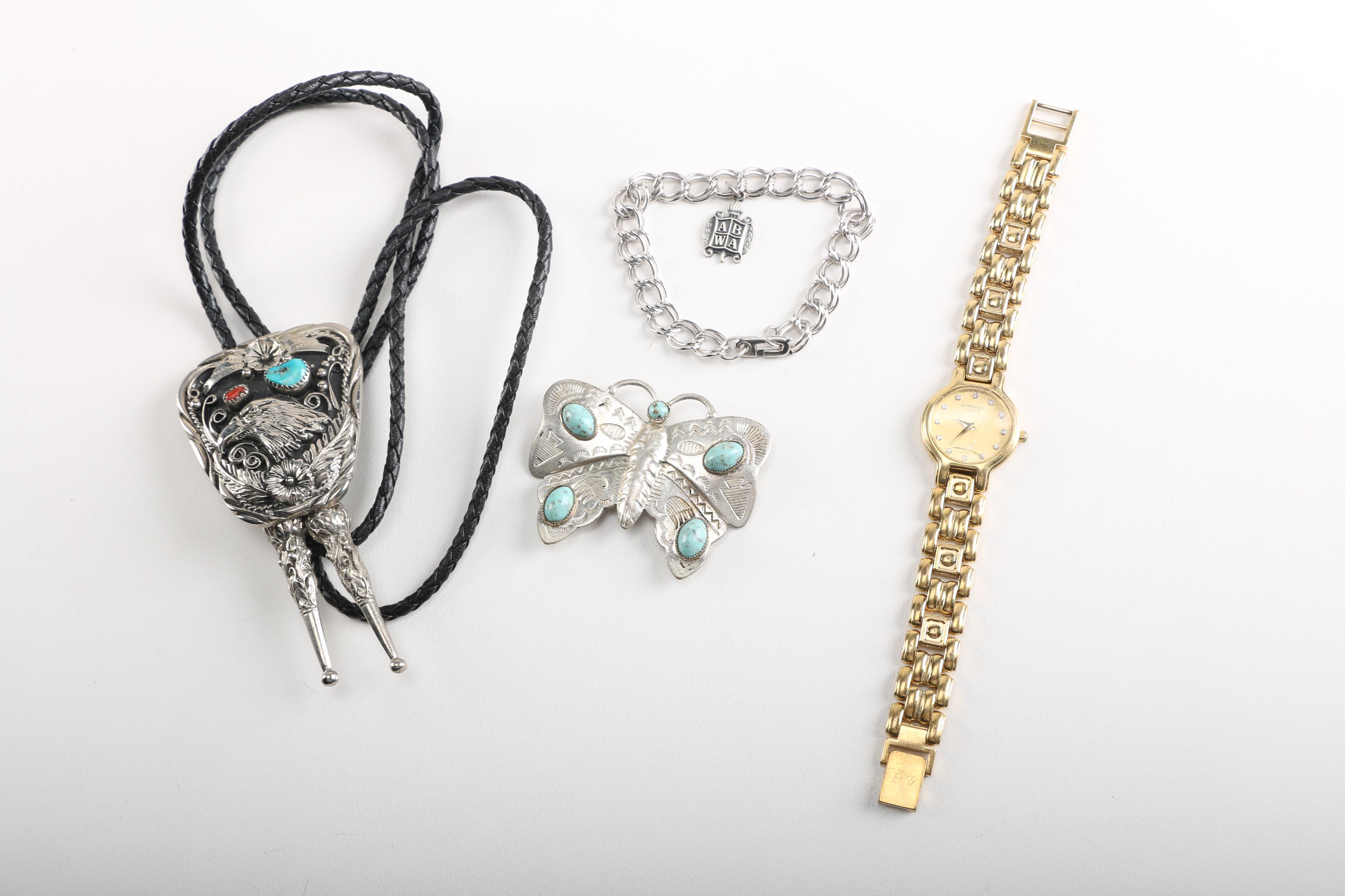 Costume Jewelry Including Bolo Tie